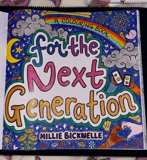 For The Next Generation Colouring Book - calmoverchaosltd