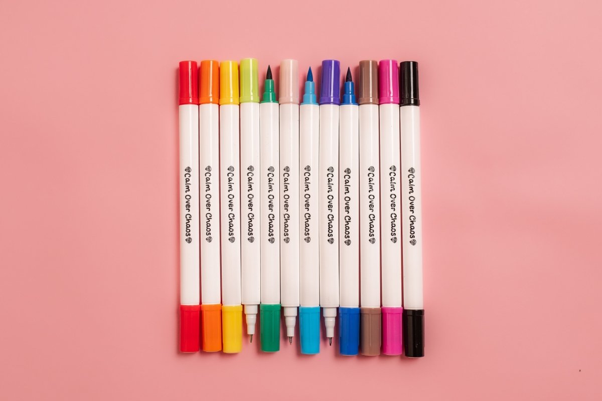 Kingdom of Crystals Dual Tip Brush Pens🎨 - calmoverchaosltd