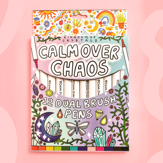 Kingdom of Crystals Dual Tip Brush Pens🎨 - calmoverchaosltd