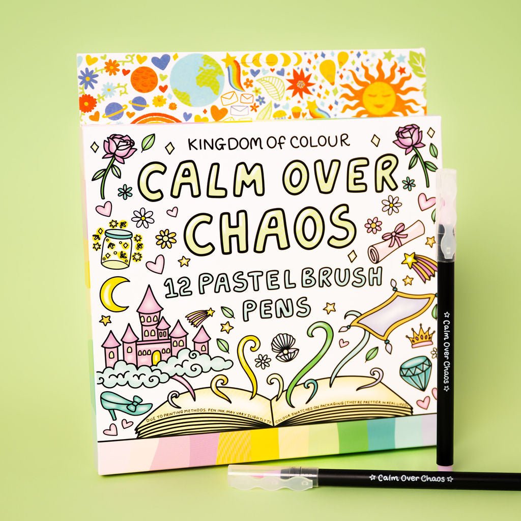🍬 Pastel Blending 12 Brush Pen Set - calmoverchaosltd