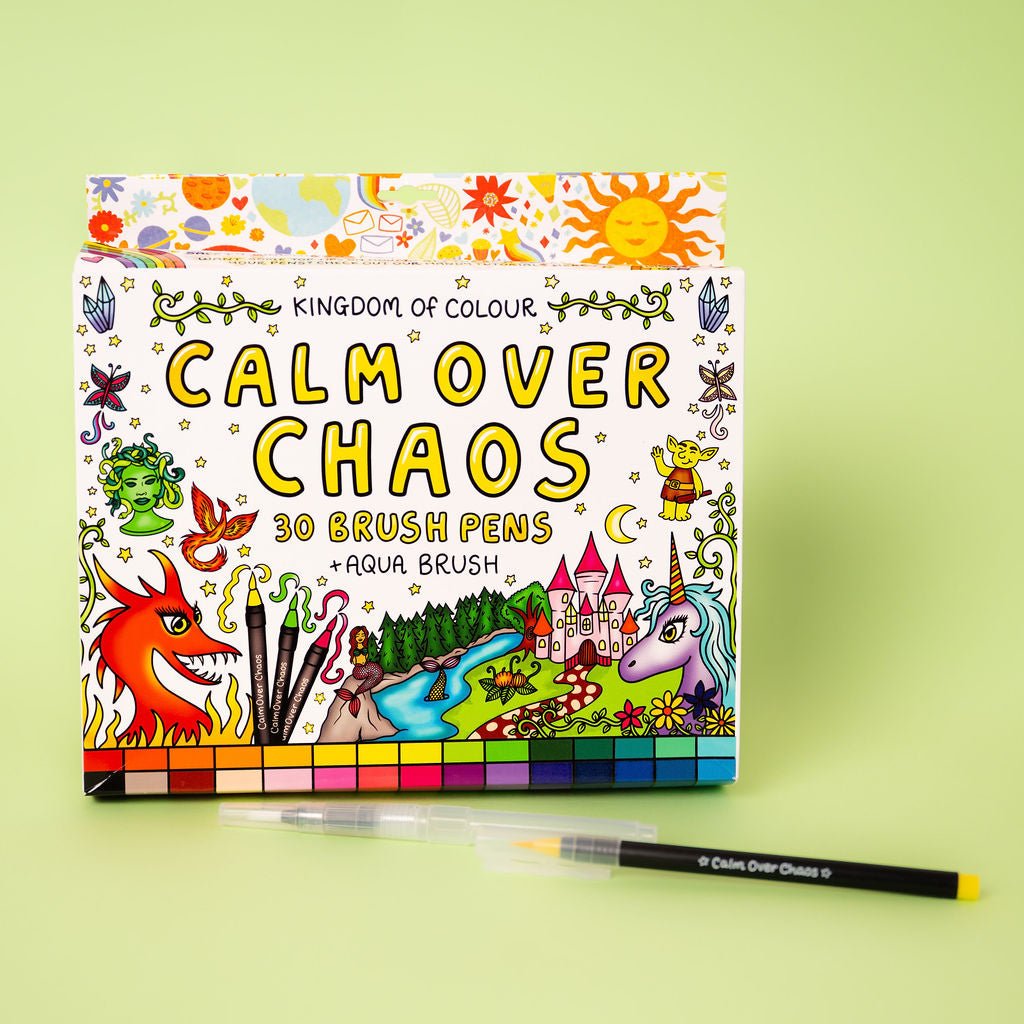 🌈 Rainbow Blending 30 Brush Pen Set - calmoverchaosltd