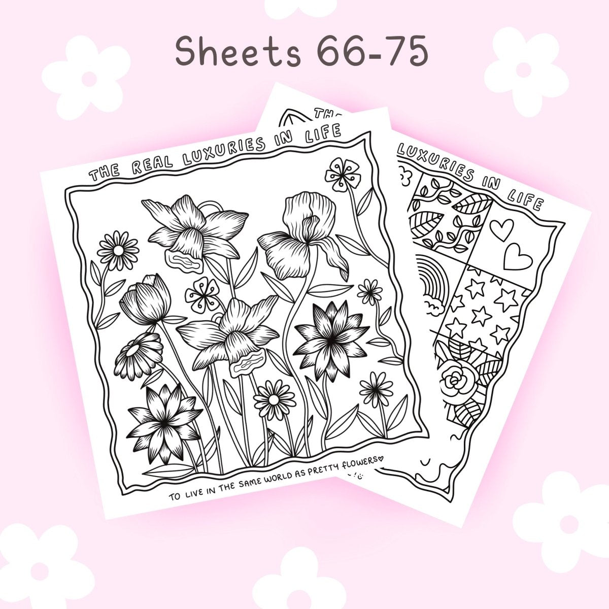 Real Luxuries Sheets 66 - 75 💎 - calmoverchaosltd