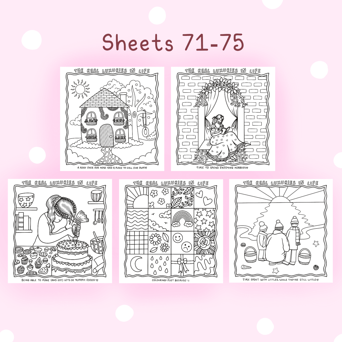 Real Luxuries Sheets 66 - 75 💎 - calmoverchaosltd