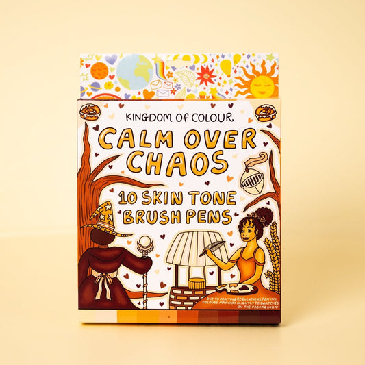 🤎 Skin Tone Blending 10 Brush Pen Set - calmoverchaosltd