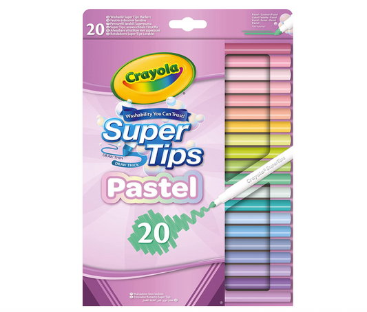 Crayola Pastel Pens - 20 Pack